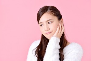 困った女性